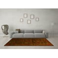 thumbnail image 3 of Ahgly Company Indoor Round Persian Yellow Traditional Area Rugs, 6' Round, 3 of 4