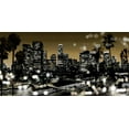 thumbnail image 2 of Carrigan, Kate 14x9 Gold Ornate Wood Framed with Double Matting Museum Art Print Titled - L.A. Nights I, 2 of 4