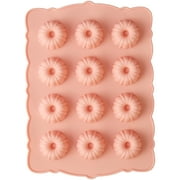 Wilton Mini Fluted Silicone Mold, 12-cavity