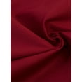 thumbnail image 6 of FASHIONWT Women Retro Solid Color Cape Shawl Zipper Back Swing Skater Dress, 6 of 7