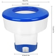 thumbnail image 2 of Dispensador Flotante para Piscina, Dosificador Automático de Cloro, Dispensador de Cloro, Dosificador Flotante para Exterior, Difusor de Cloro, Dispensador de Químicos para Piscina, 2 of 5