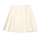 thumbnail image 5 of Falda Corta de Verano de la Moda Casual de las Mujeres de Cintura Baja A-Línea Asimétrica Falda Plisada, 5 of 7