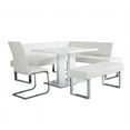 thumbnail image 6 of Amanda 5 Piece White Rectangular Dining Set, 6 of 8