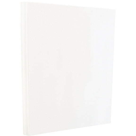 JAM Paper Glossy Paper, 8.5x11, 32lb White 2, Sided, 100 per Pack