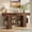 Brown-B, variant on Frmobepts Fluted Console Table, Farmhouse 63" Long Narrow Entryway & Sofa Tables for Hallway, Tall Accent Table Behind Couch for Foyer Living Room, Black