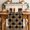 Orange, Brown, Black, Tan, variant on Grey Geometric Table Runner 48 Inches, Black White Boho Bed Runner Dresser Scarves Tabletop for Indoor Outdoor Parties/Ceremony/Banquet, 13" x 48"