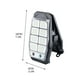 thumbnail image 3 of Apliques solares de pared para exterior con control remoto | Luces de seguridad con sensor de movimiento para casa y jardín | Luces solares impermeables con clip | Luz blanca con 3 modos | Incluye 1, 3 of 6