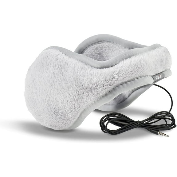 180s Women's Lush Ear Warmers, Frost Grey, One Size