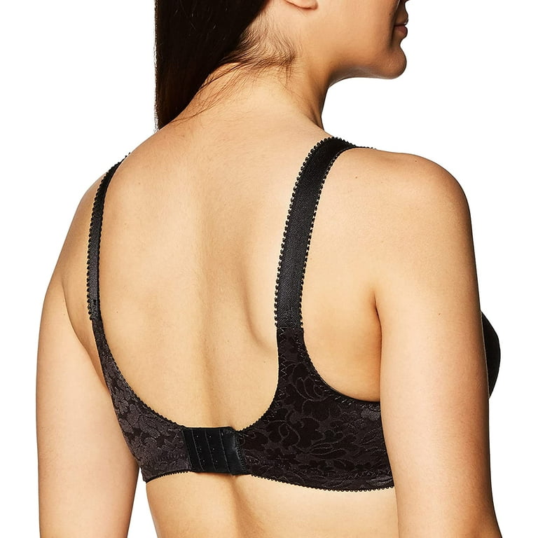 Bali Double Support Wirefree Bra, Black, 34C at  Women's Clothing  store
