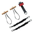 thumbnail image 5 of DimyFew Pull Up Grips Latex Elastic Cords Workout Grips Door Anchor Resistance Bands for 4 Elastic Cords, 5 of 8