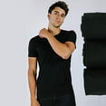 thumbnail image 3 of Pair of Thieves Men's 3 Pack Super Soft Crew Neck T-Shirt, Black, Large, 3 of 3