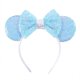 thumbnail image 1 of Diadema de Mickey con lazo de lentejuelas y lunares rojos y ondas, accesorios para el cabello de Mickey Mouse, horquilla Paradise Play, ropa cómoda, 1 of 6