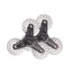 thumbnail image 5 of 2 piezas Trolley Triangle Triangle Wheel Ruedas de escalada Diámetro de rueda de servicio Utilidad Accesorios de 9 cm anti -Slip para carrito plegable, 5 of 8