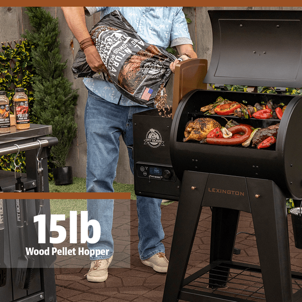 Boss 700 Bbq Grill Pit Boss Smoker Walmart Canada Lexington Wood