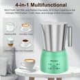 thumbnail image 3 of Secura Detachable Milk Frother, 17oz Electric Milk Steamer Stainless Steel, Automatic Hot/Cold Foam and Hot Chocolate Maker with Dishwasher Safe (Upgraded), 3 of 6