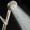 thumbnail image 7 of AquaDance High-Pressure Luxury 6-Setting Handheld Shower Head, Brushed Nickel, 7 of 7