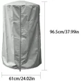 thumbnail image 3 of Patio Heater Blanket, 61 x 96.5cm Oxford Waterproof UV Rugged, 3 of 5
