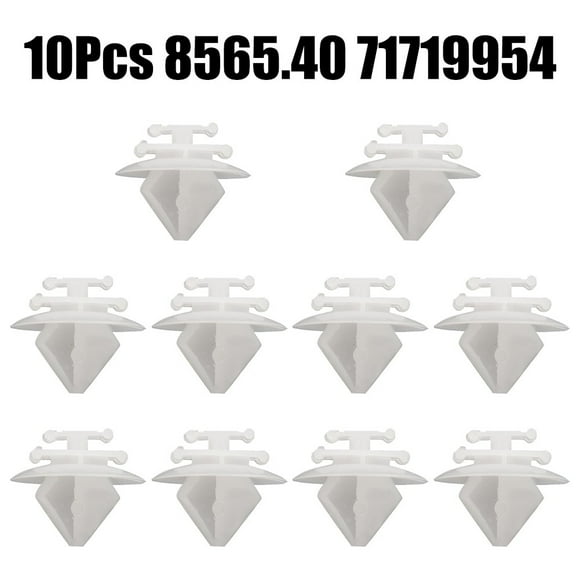 Lot Pratique de 10 Clips de Garniture de Porte Extérieure pour C2 C3 206 207 Ajustement Universel Protège Votre Véhicule des Garnitures Lâches