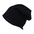 thumbnail image 3 of VJGBEGW Cotton Slouchy Beanie Hats for Women Soft Lightweight Baggy Skull Cap Black3, 3 of 3