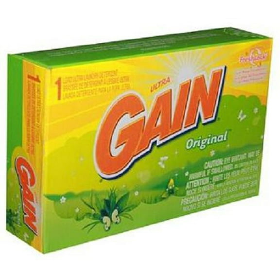 Gain, Ultra Laundry Detergent 1 Load Powder - Original, Count 1 - Laundry Detergent / Grab Varieties & Flavors