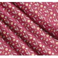 thumbnail image 3 of Soimoi Pink Cotton Cambric Fabric Tea Bag,Herbs & Lemon Slice Vegetable Print Sewing Fabric Yard 42 Inch Wide, 3 of 7