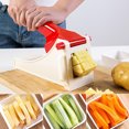thumbnail image 1 of onlyliua Special Offer Kitchen Multi-functional Manual Chopper Shredded Potato Chip Chopper, 1 of 9