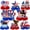 Blue C, variant on Tumao 9Pcs Independence Day Honeycomb Centerpieces Decorations, 4th of July Table Centerpiece, Patriotic Party Table Decorations American Red White and Blue Patriotic Party Decor