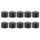 thumbnail image 1 of Lot de 10 cache-vis de culasse de moto noirs et plats en aluminium CNC, universels, pour châssis de transmission, taille moyenne, 9 à 12 mm, 1 of 4