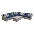 thumbnail image 4 of TK Classics Coast 8 Piece Wicker Patio Furniture Set with Storage Coffee Table, 4 of 10