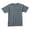 Grey, variant on 2025 Men's Pocket T Shirt Cloth Patch Bag Short Sleeve Round Neck T Shirt Party Solid Color Pocket T Shirt Man T Shirt