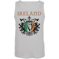 thumbnail image 1 of St. Patricks Day - Heraldic Irish Harp White Adult Tank Top, 1 of 1