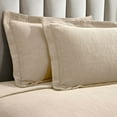 thumbnail image 4 of BNM Modern Cotton Matelasse Bedspread Set, California King, Beige, 4 of 7
