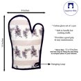 thumbnail image 4 of Sapphire-Web Heat Resistant Multicolor Oven Mitts 2 Pieces, 4 of 5