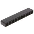 thumbnail image 5 of 10Pcs Plastic Black 10 Holes Hex Shank Screwdriver Bit Holder Tools Storage Case, 5 of 6