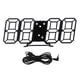 thumbnail image 2 of Reloj Despertador Digital, Pantalla Grande LED Reloj Despertador Digital 3D Control De Voz Inteligente Ajuste Automático De Brillo Estéreo Digital Para Pared Para Escritorio, 2 of 7