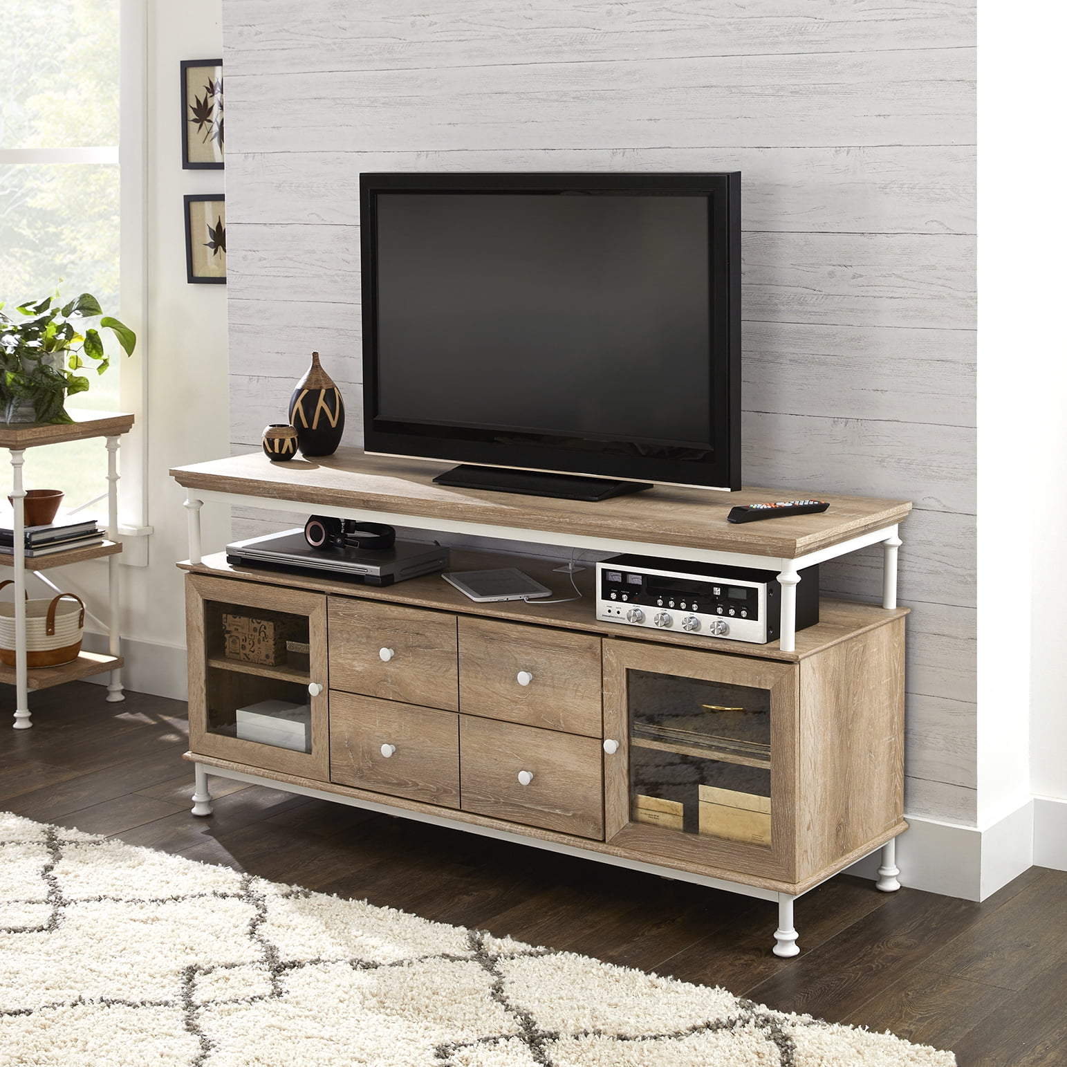 Better Homes Gardens River Crest Tv Stand For Tvs Up To 60 Light