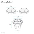 thumbnail image 6 of Toilet Hardware Black (SM-1T112HB), 6 of 6