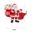 thumbnail image 2 of decor hanging,2020 Sign 40X40 cm Sign Yard 1pc Bottle Santa Publicity Decoration,Red, 2 of 2