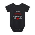 thumbnail image 5 of Baby Boys And Girls Casual Cute Onesie With "I'm Not Spoiled My Grandpa Just Love Me" For Summer Pregnancy Gift, 5 of 5