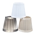 thumbnail image 3 of Small Table Lamp Pleated Table Lamp Fabric Shade,Good-Looking Shade for Ceramic Table Lamps,Bedside Table Lamp Pleated Lamp Shade for Bedroom Home Living Room Kitchen Nursery, 3 of 6