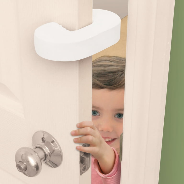 6 Pezzi Fermaporta E Blocca Finestrini In Schiuma: Proteggi Le Dita Di Bambini E Anziani, Design A U Antischiacciamento, Facile Da Usare, Bianco
