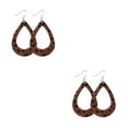 thumbnail image 4 of yingyy Léopard Boucles d'Oreilles Impression Fille Accessoire de Mode Bijoux Féminin Oreille Dangles Type 4 2Set, 4 of 6