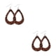 thumbnail image 4 of Pendientes Sonducket joyería elegante para mujer estampado de leopardo decoración colgante de oreja de gota de agua de doble cara CBP453095, 4 of 6