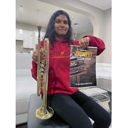 QMG Beginner Trumpet Lesson Book for All Ages - Color Coded Notes, 50 Songs, 120 Pages