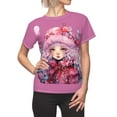 thumbnail image 4 of Beautiful Women's Cut & Sew T-shirt (AOP) Celebrate any day like Princess, 4 of 5