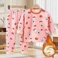thumbnail image 2 of Gerichy Boys Girls Pajamas Toddler Pjs Set Cotton Fleece Kids Sleepwear 2 Piece Child Clothes Winter Loungewear Pajamas 18M-10T, 2 of 4