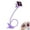 Purple, variant on Gooseneck Cell Phone Holder Flexible For Desk Long Arm Mobile Phone Stand With Clip For Headboard & Bedside | Flexible Phone Stand Lazy Bracket Mount Clamp Home Decor 75Cm