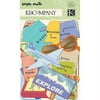 K&Company Happy Trails Cardstock Die-Cuts, States