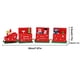 thumbnail image 3 of Moyic 1 Uds tren de de Navidad adornos de Navidad Santa Claus juguetes para niños 2021 Navidad Noel accesorios de fiesta en casa regalo de Año Kits de decoración para fiestas catorce Moyic HA007890-14, 3 of 6