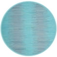 thumbnail image 4 of SAFAVIEH Montauk Adayln Abstract Cotton Area Rug, Turquoise, 5' x 8', 4 of 10